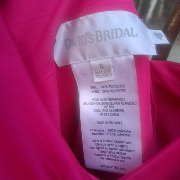 David's Bridal dress size 6 - Picture 2 of 3